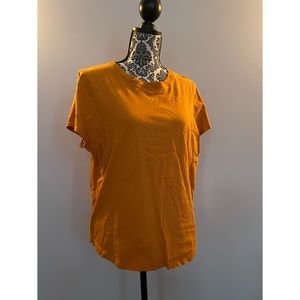 Madewell orange tshirt